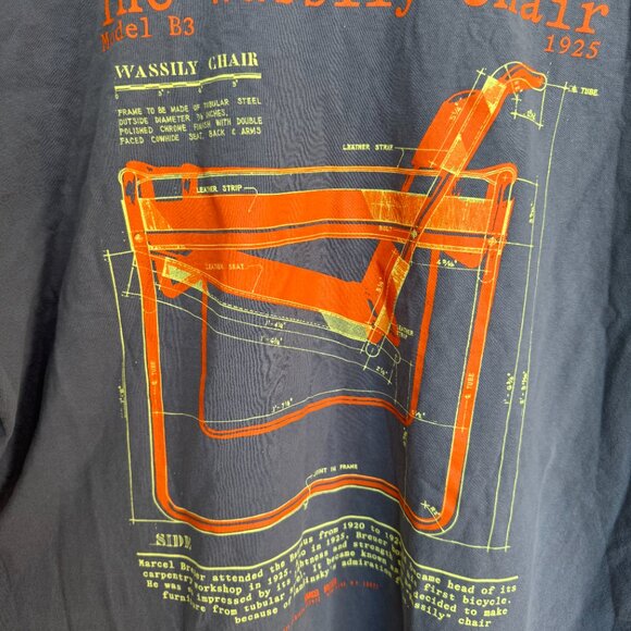 BRAND NEW Night Gallery Marcel Breuer Wassily Chair Shirt - Picture 6 of 7